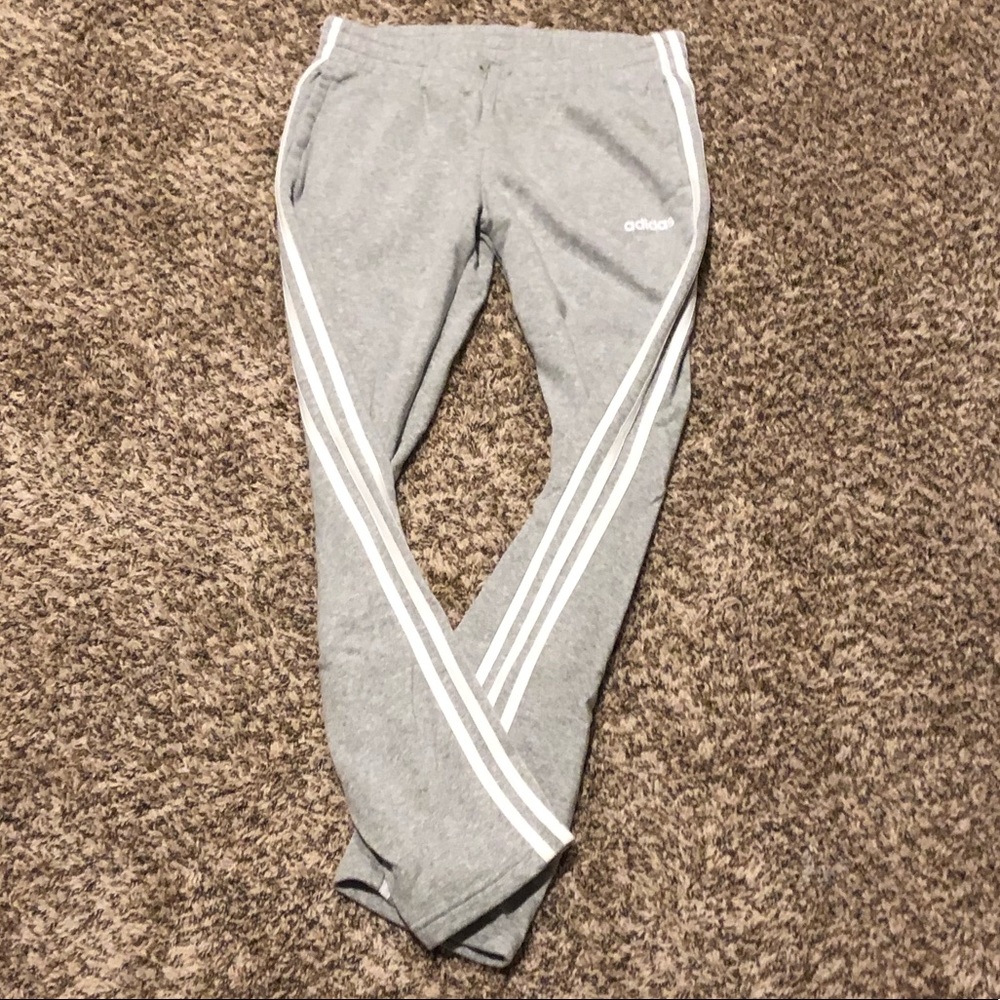 3 stripped brand new adidas sweatpants
